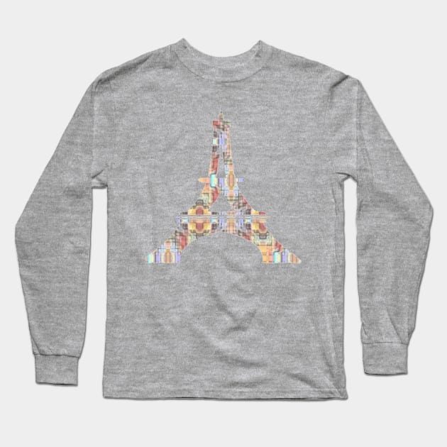 EIFFEL TOWER DESIGN Long Sleeve T-Shirt by abloomdesigns